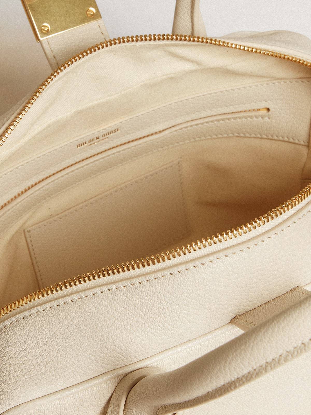 Golden Goose Zippered Shoulder Bag In Nude