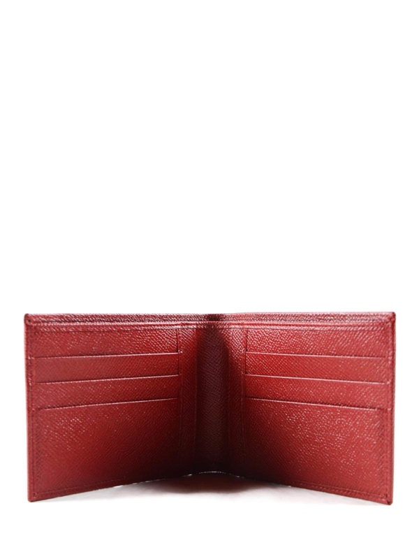 Dolce & Gabbana Logo Details Wallet In Red