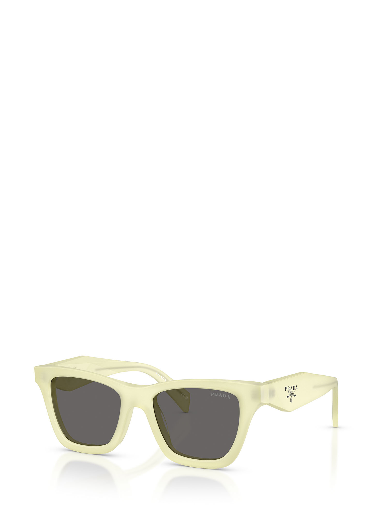 Prada Eyewear Cat-eye Sunglasses In Yellow