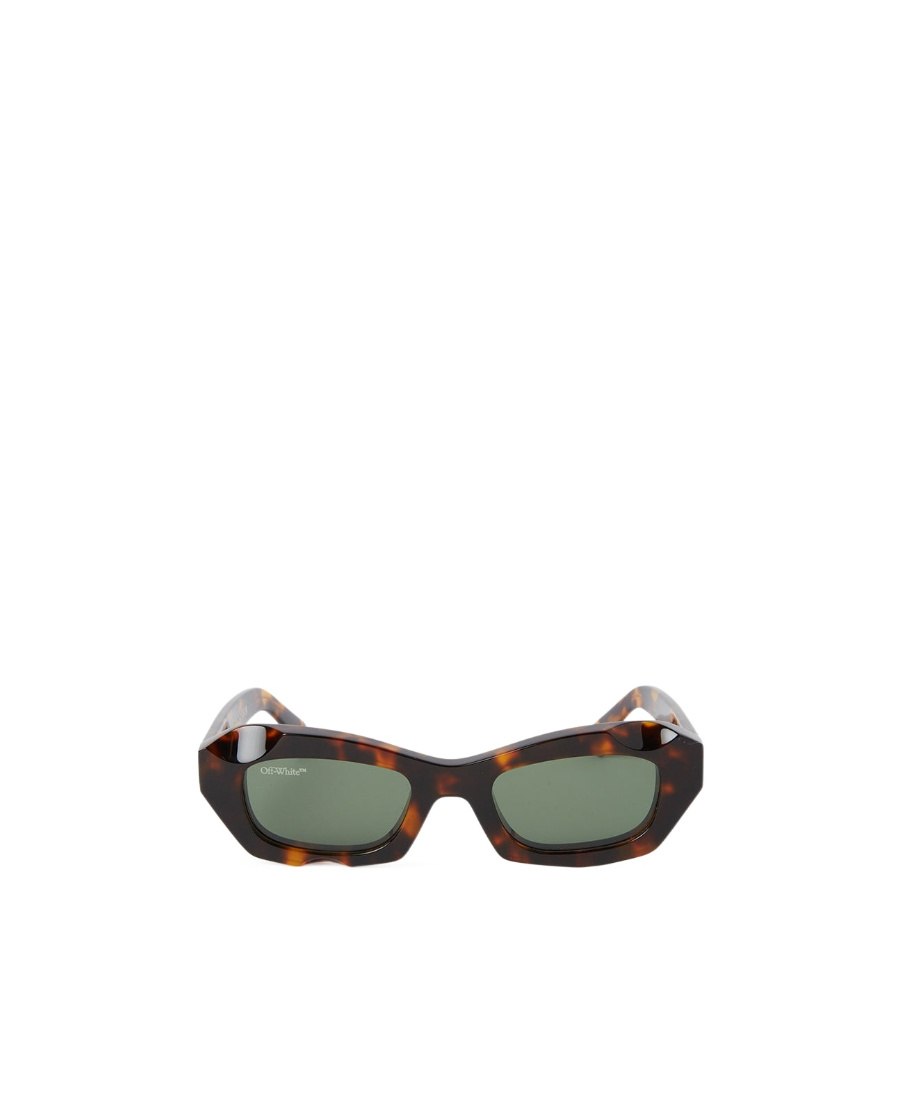 Off-white Venezia Tortoiseshell Rectangle Sunglasses In Multicolor