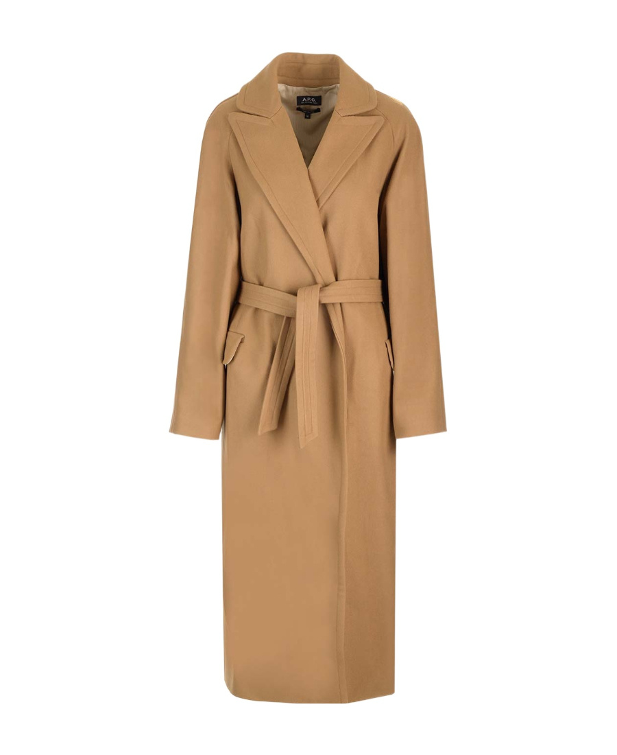 Apc A.p.c. Coats & Jackets In Nude