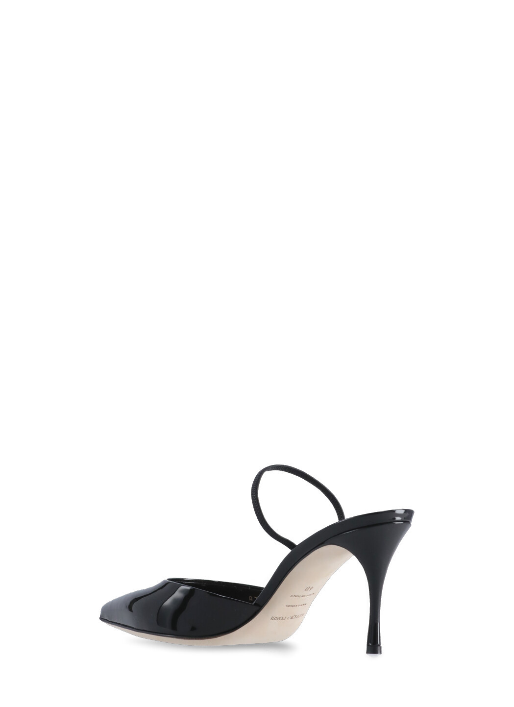Sergio Rossi Black Godiva Pointed High Heels In Black