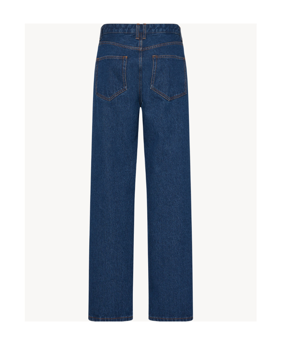 The Row Logo Jeans In Blue