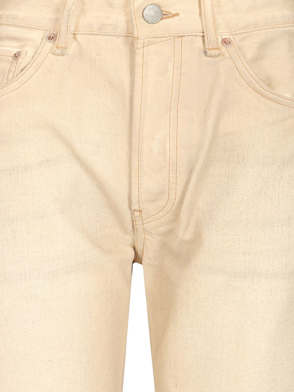 Acne Studios 2021f Traffic Sand Trousers Beige In Neutral