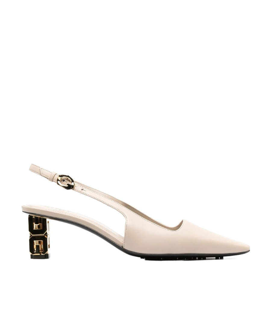 Givenchy G Cube Heeled Sandals In Nude