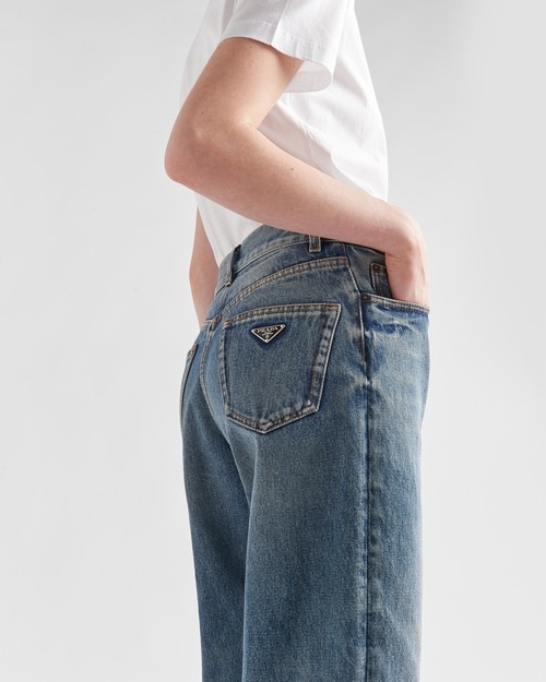Prada Denim Jeans In Blue