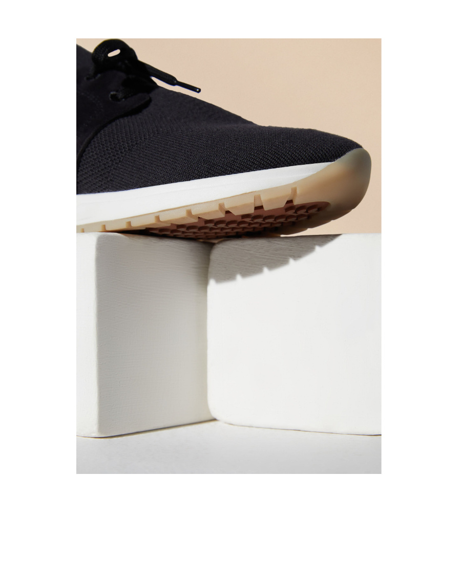 Loro Piana 360 Flexy Walk Sock Sneakers In Black