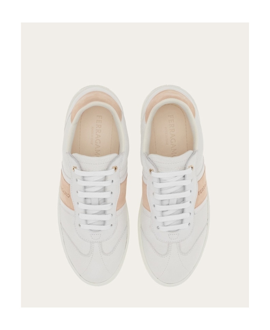 Ferragamo Sneakers In White