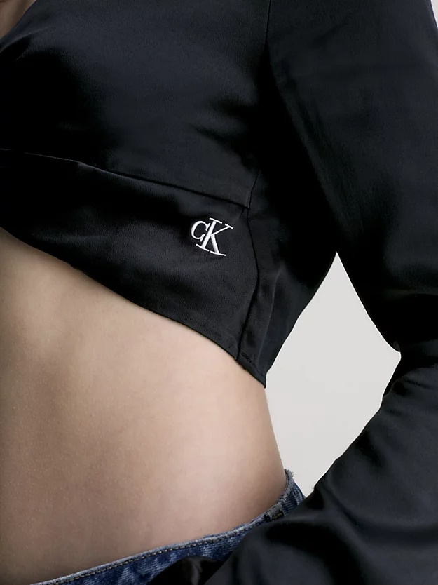 Calvin Klein Jeans Est.1978 Short Jacket In Black