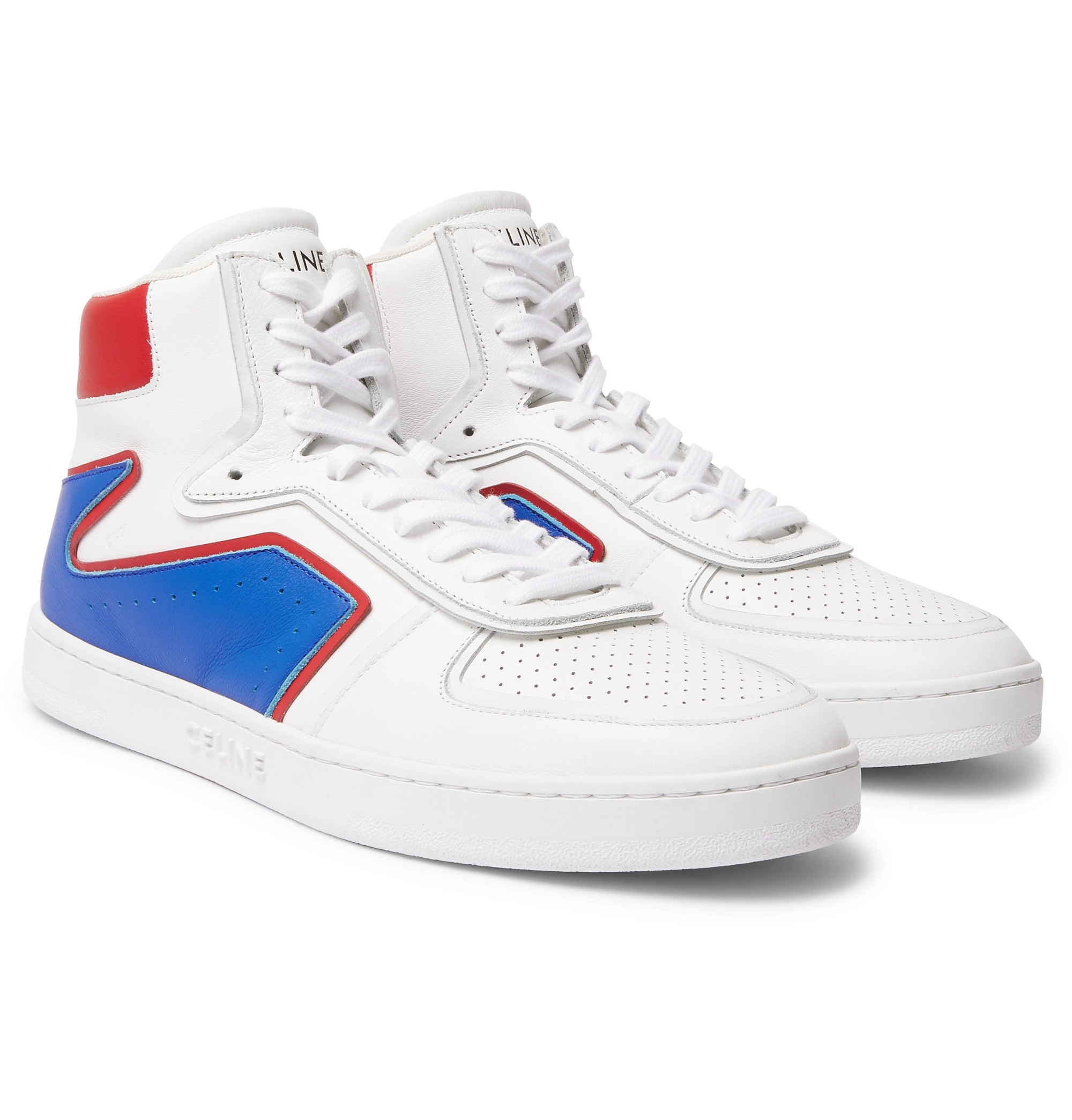 Celine 'z' Trainer Ct-01 High-top Casual Shoes In White