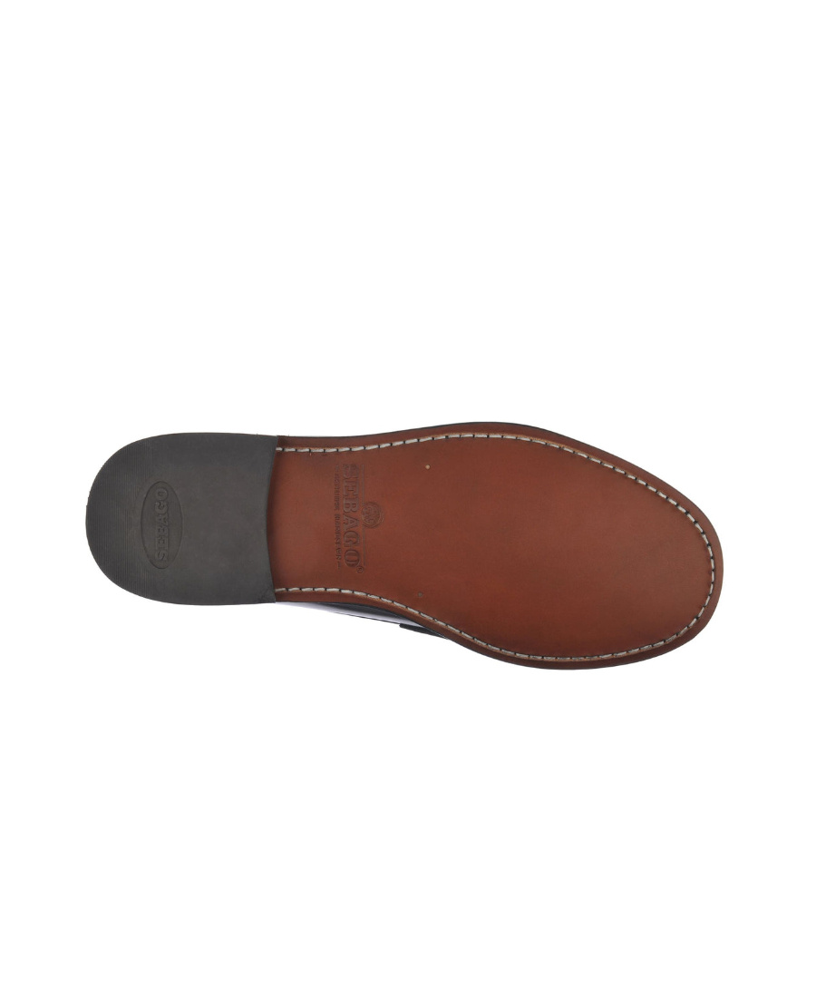 Sebago Horsebit-detail Leather Loafers In Black