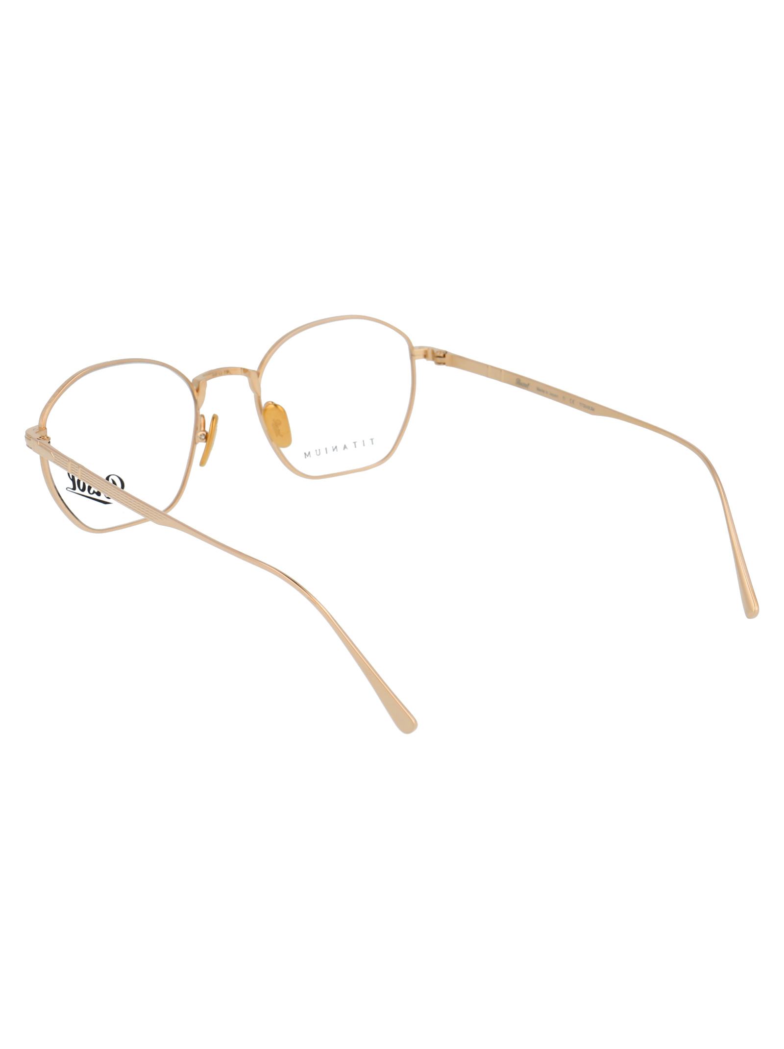 Persol Logo Flat Mirror In White