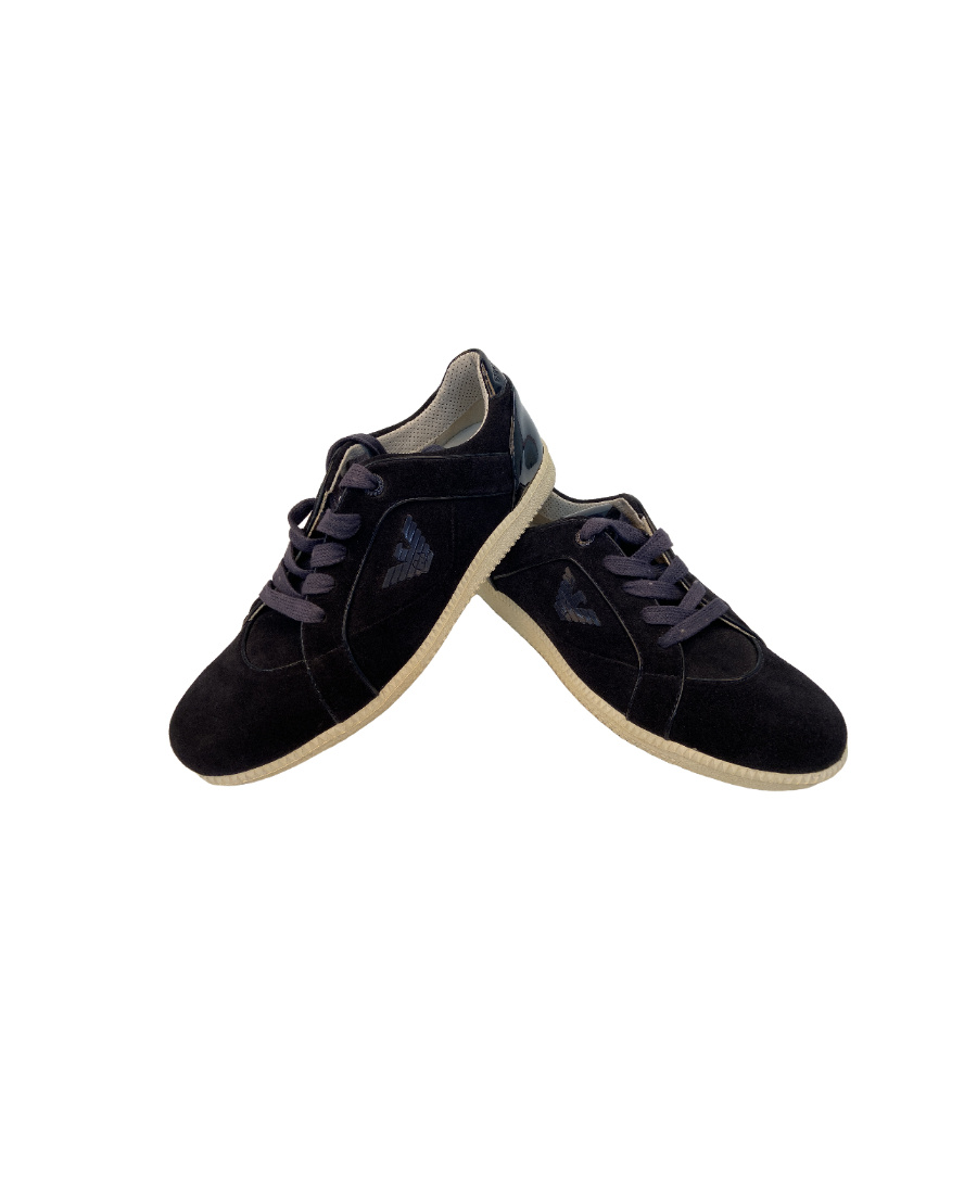 EMPORIO ARMANI LOGO CASUAL SPORTS SHOES