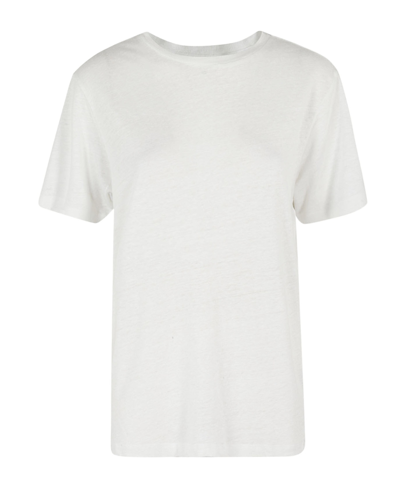 Isabel Marant Étoile Zewel Linen T-shirt In White