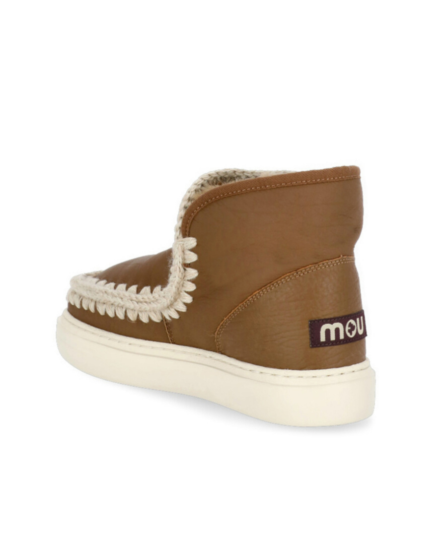 MOU CHUNKY SLIP-ON BOOTS 