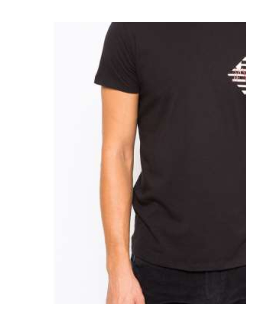 ARMANI JEANS LOGO DETAILS T-SHIRT