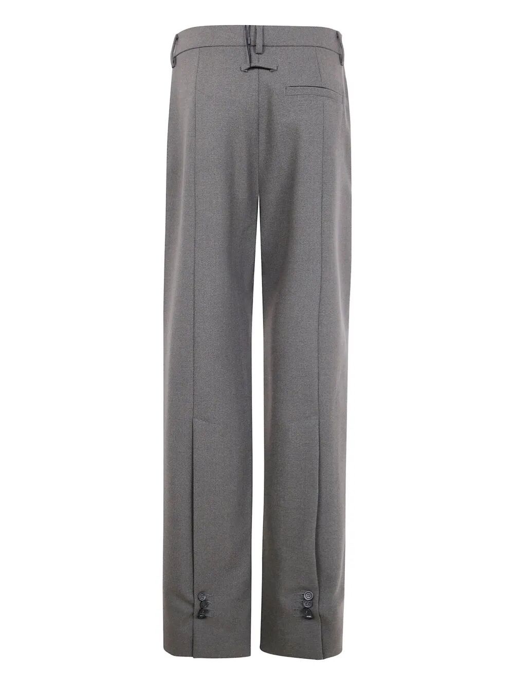 Jean Paul Gaultier Tailoring Trouser With Hem Buttoning Detail Clothing In Gray