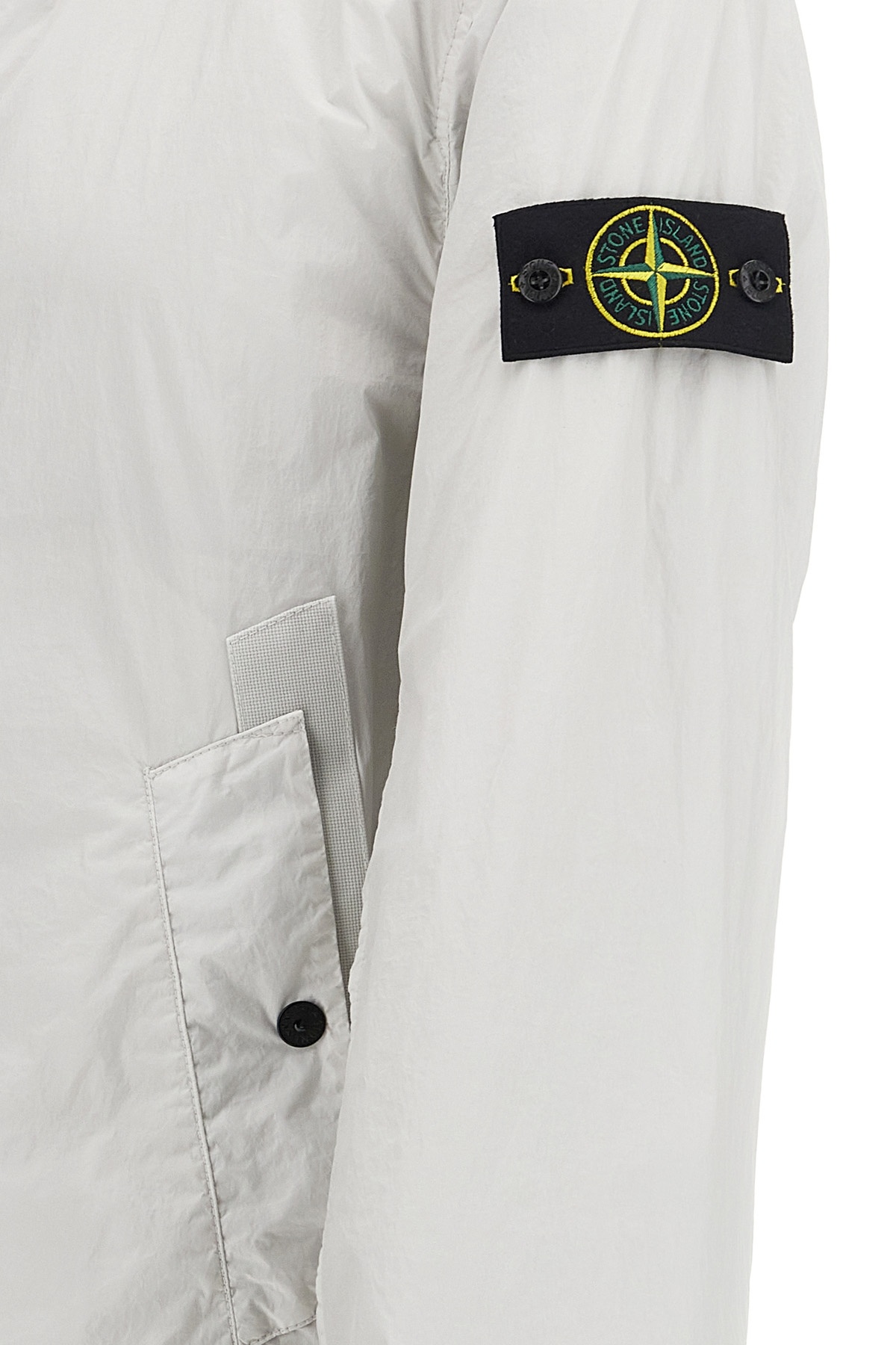 STONE ISLAND STONE ISLAND COMPASS PATCH HOODED JACKET