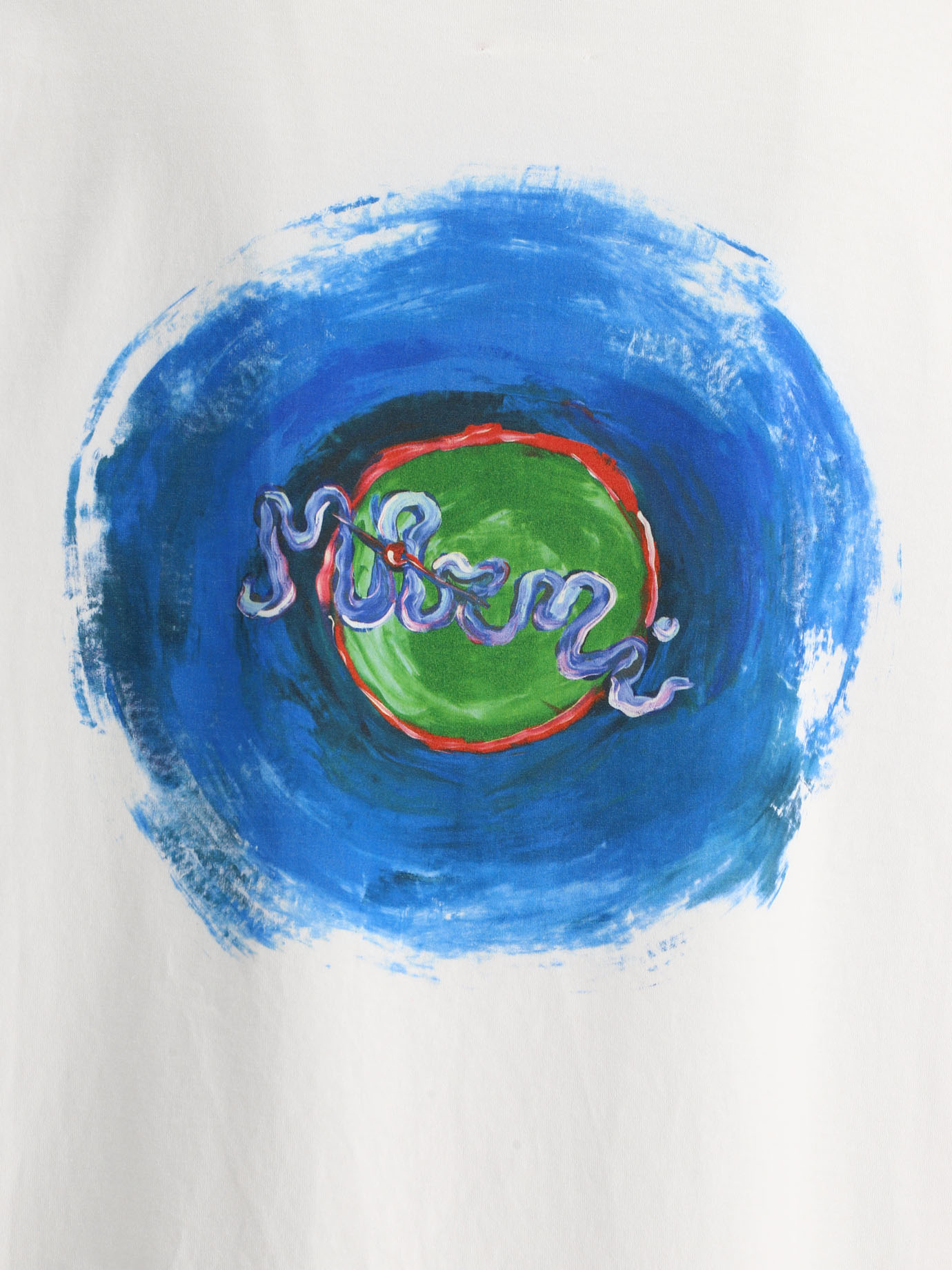 Marni Logo-embroidered Cotton T-shirt In White