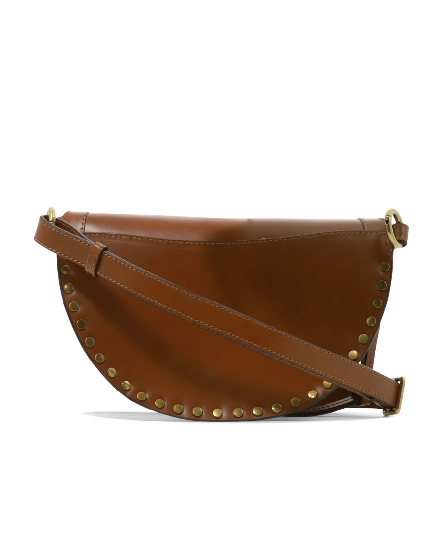 Isabel Marant Skano Leather Belt Bag In Brown