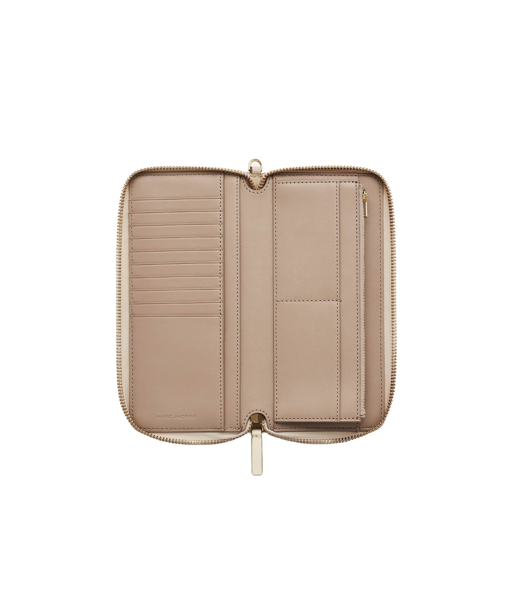 Marc Jacobs The Continental Wallet In Nude