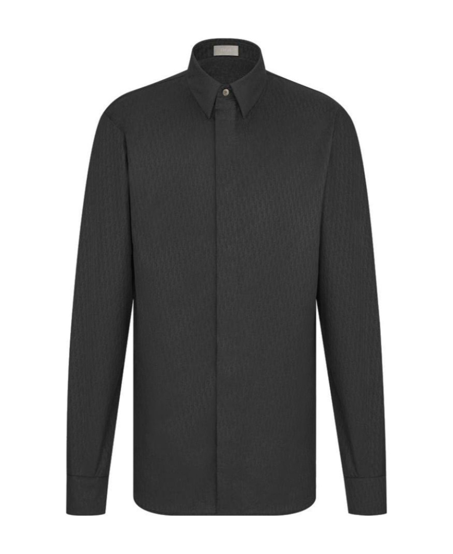 Dior Oblique Shirt In Gray