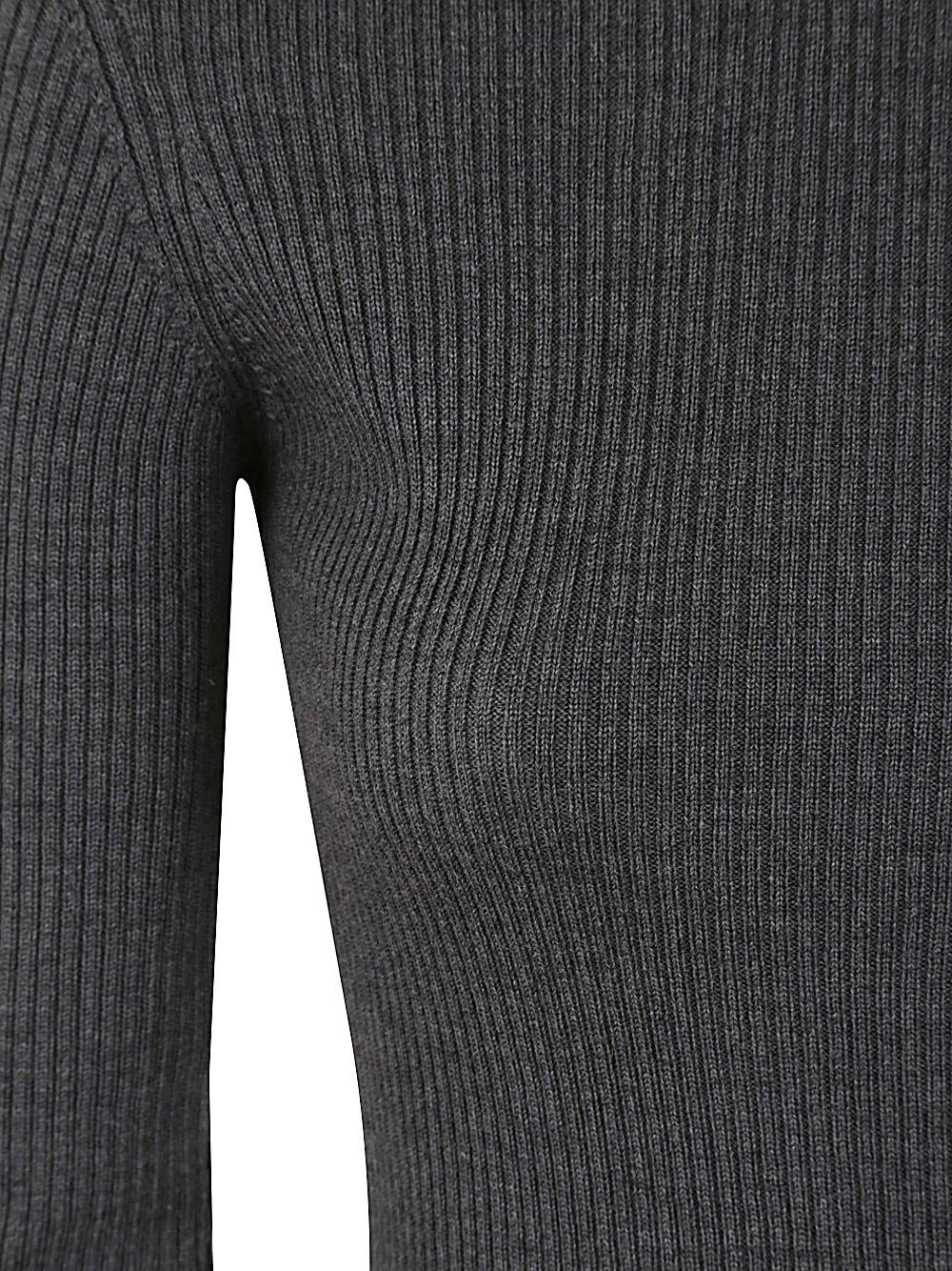 Wardrobe.nyc Ribbed Long Sleeve Dress