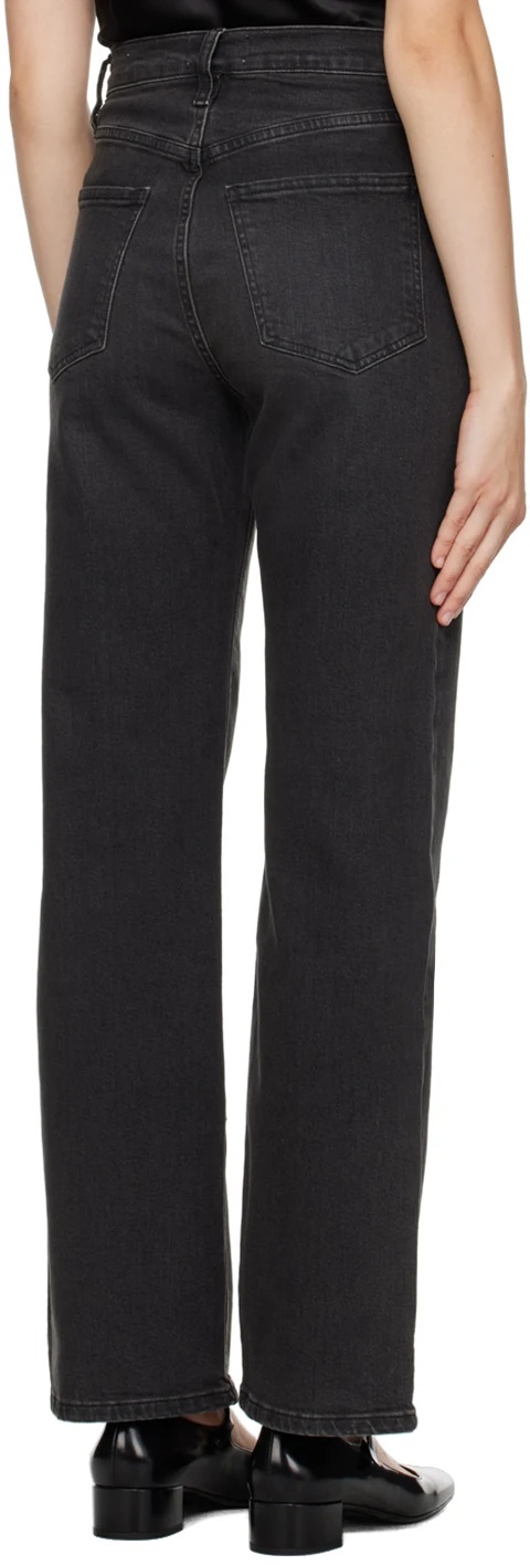 FRAME LE JANE ANKLE LOGO DENIM PANTS