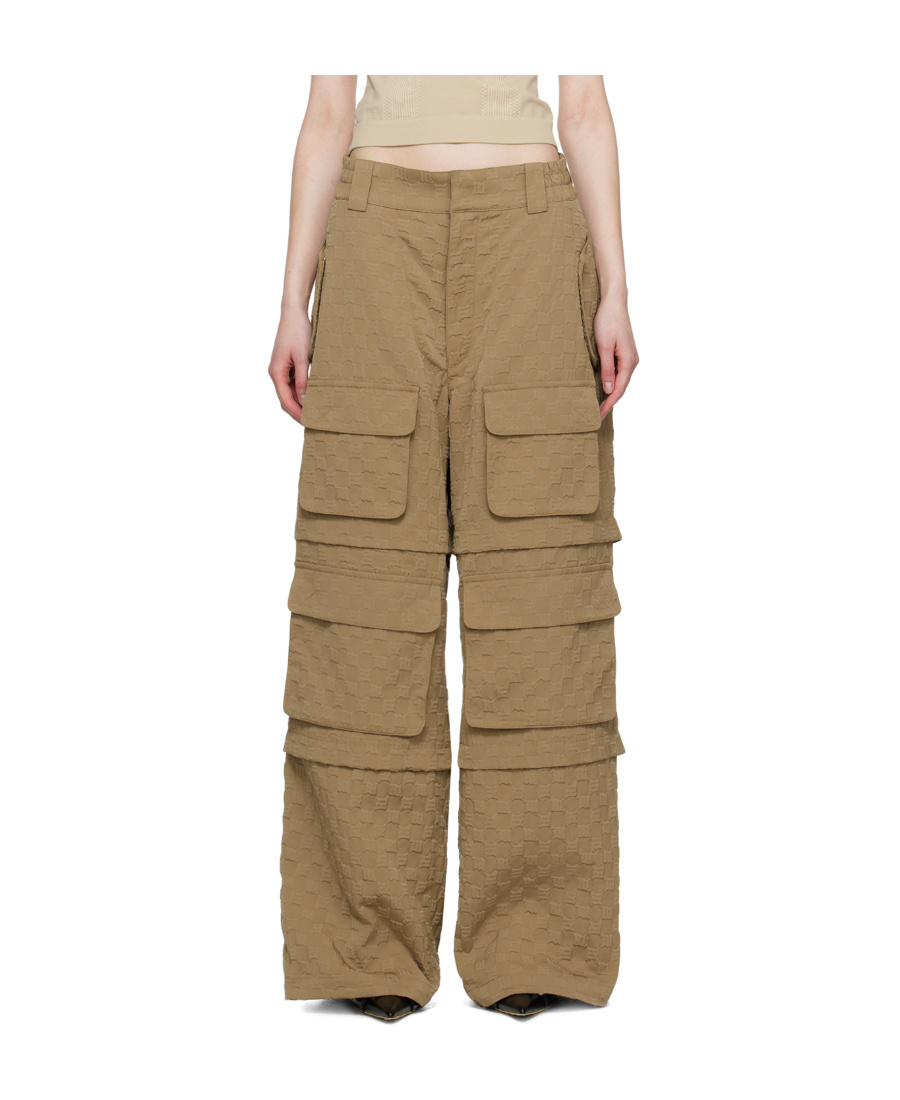 Misbhv Ssense Exclusive Khaki Jordan Barrett Edition Trousers In Brown