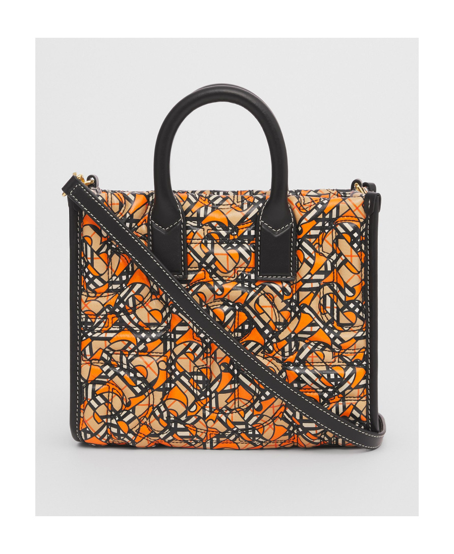 Burberry Mini Freya Monogram Tote Bag