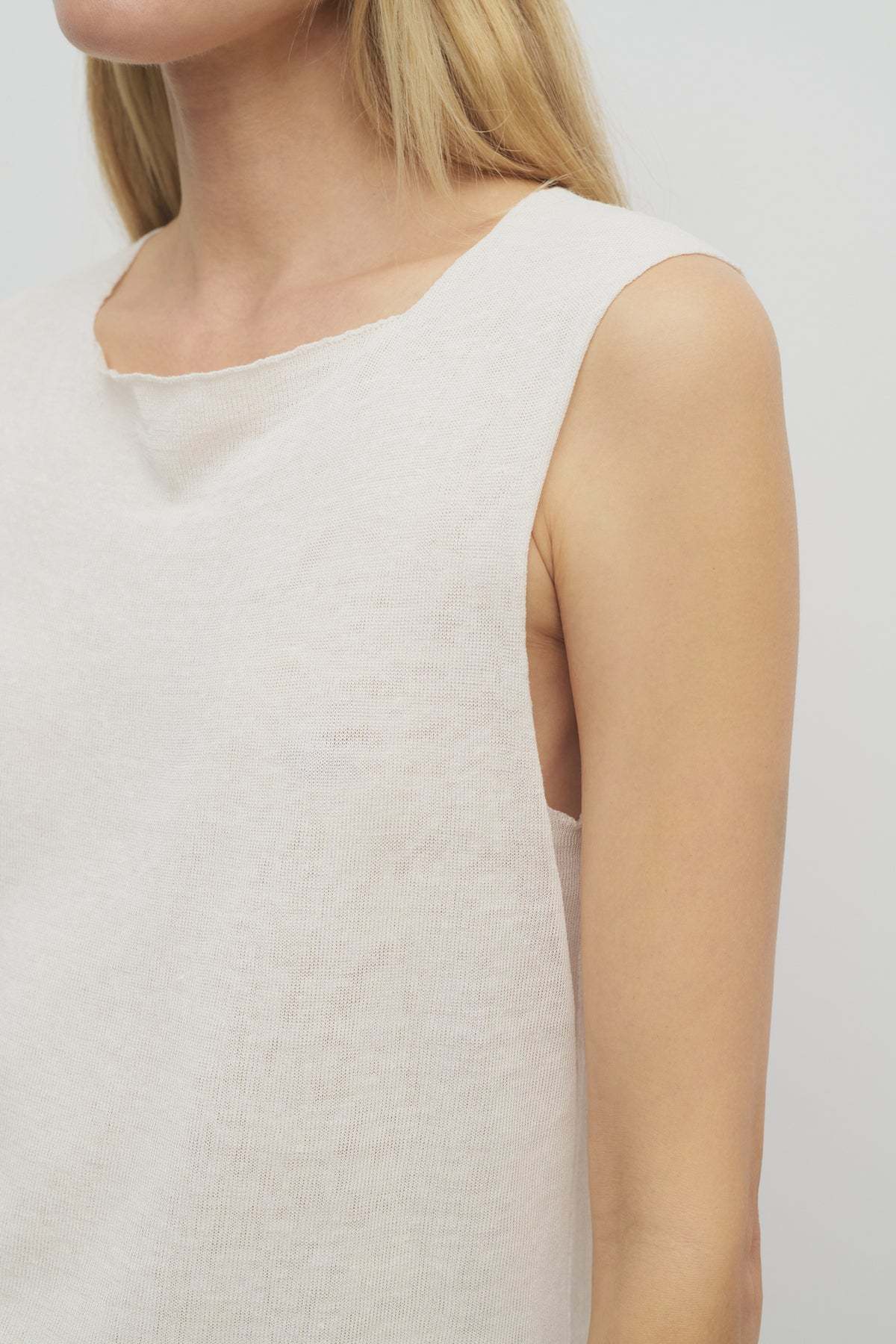 The Row Chic Cotton Ribbed Tank Top With Sophisticated Fit And Versatile Style In White