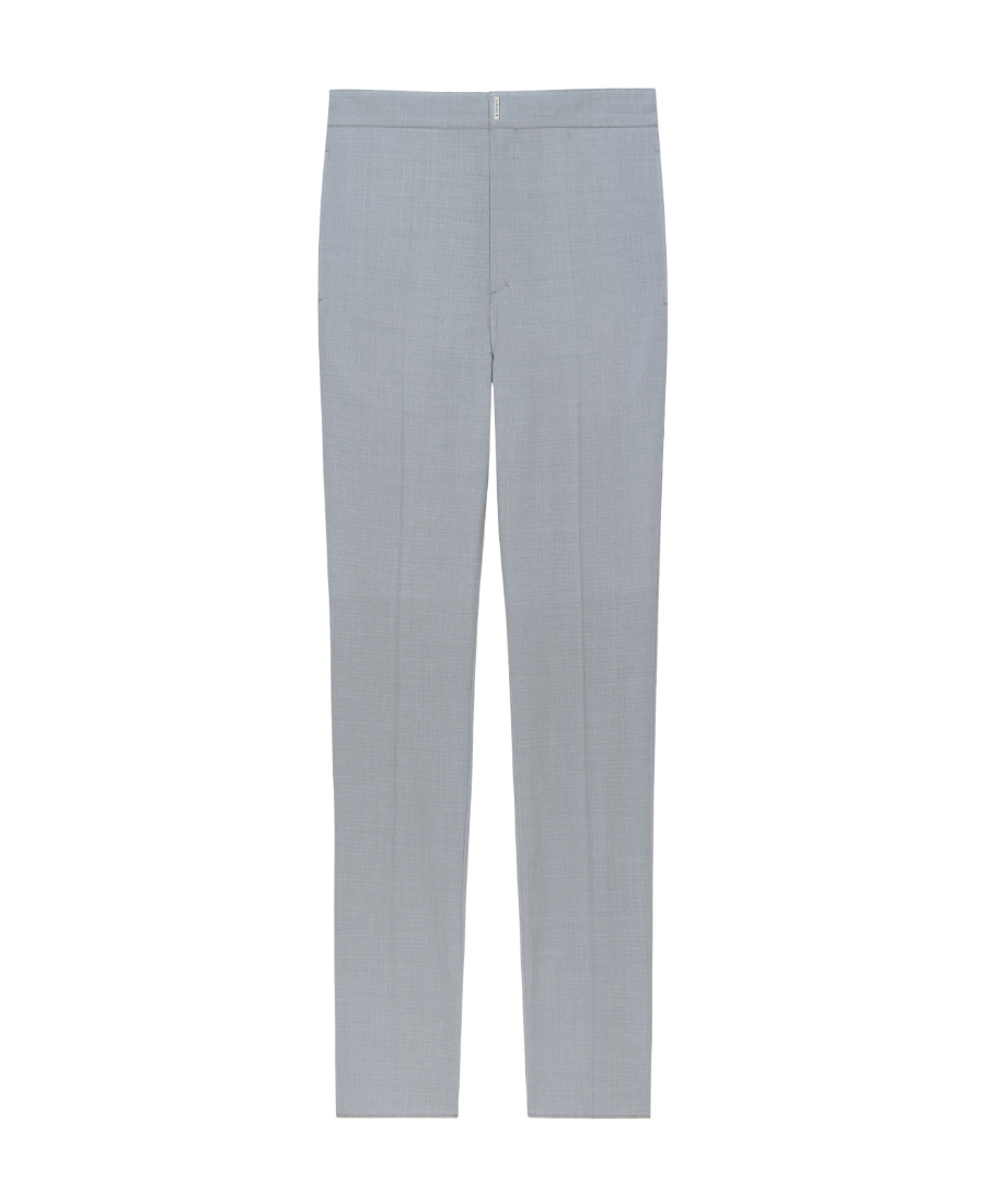 Givenchy Logo Casual Pants In Gray