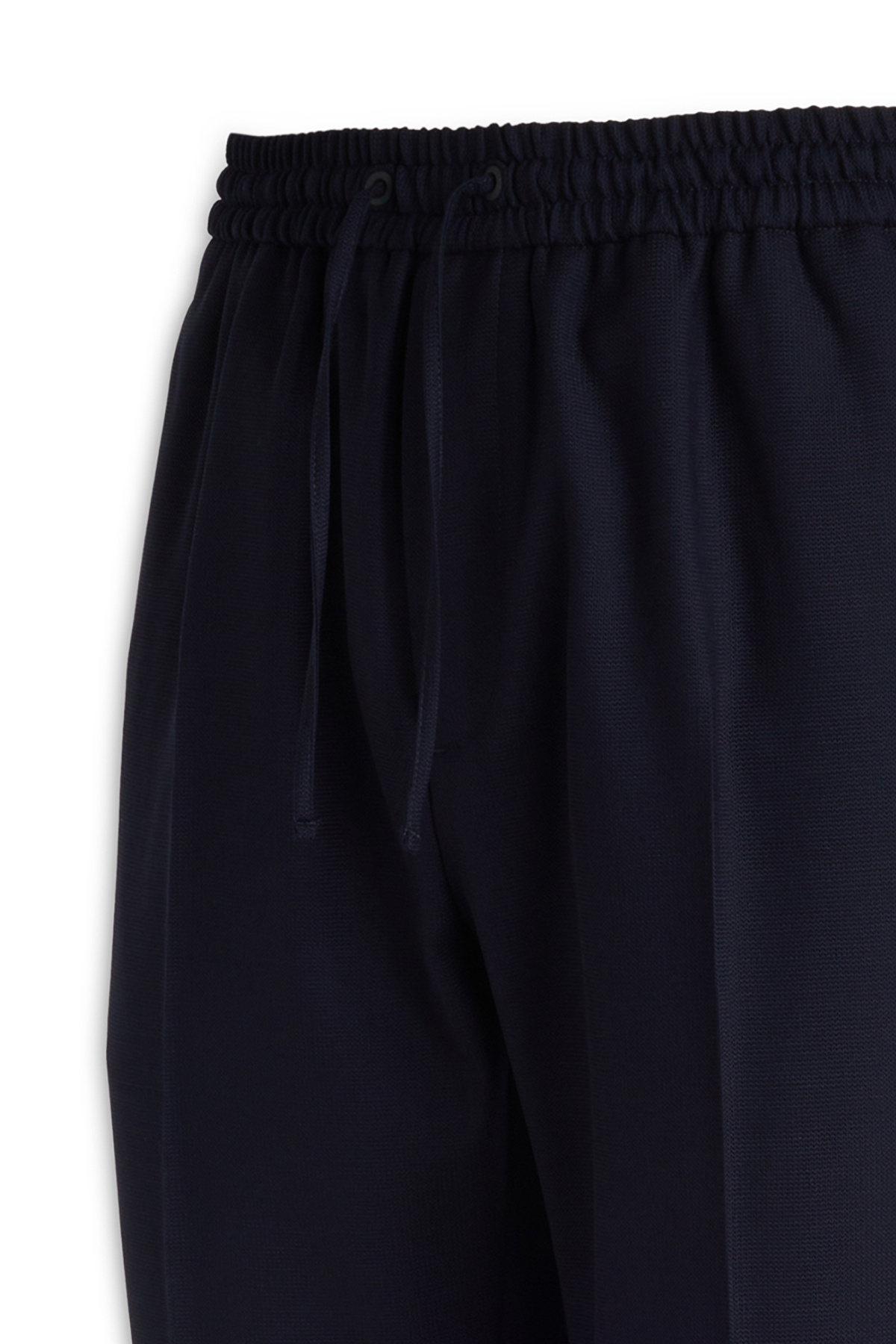 Calvin Klein Elastic Waist Casual Pants In Black