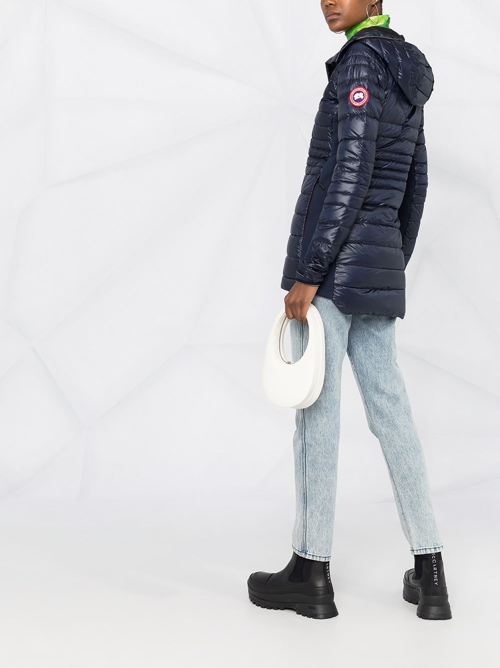Canada Goose Hybridge Lite Down Coat In Black