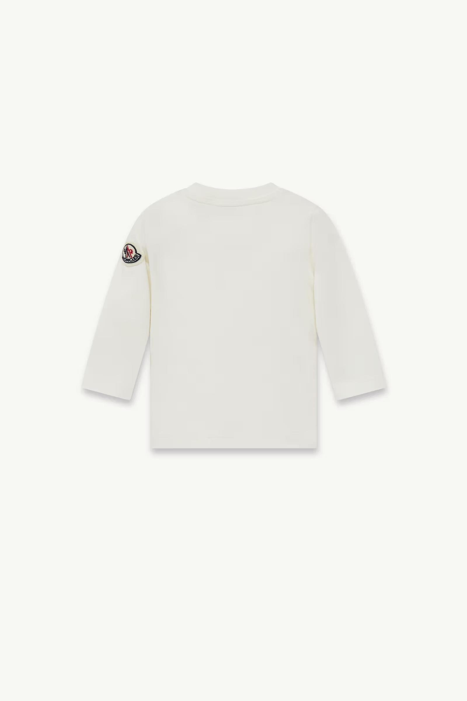 Moncler Long-sleeved T-shirt In White