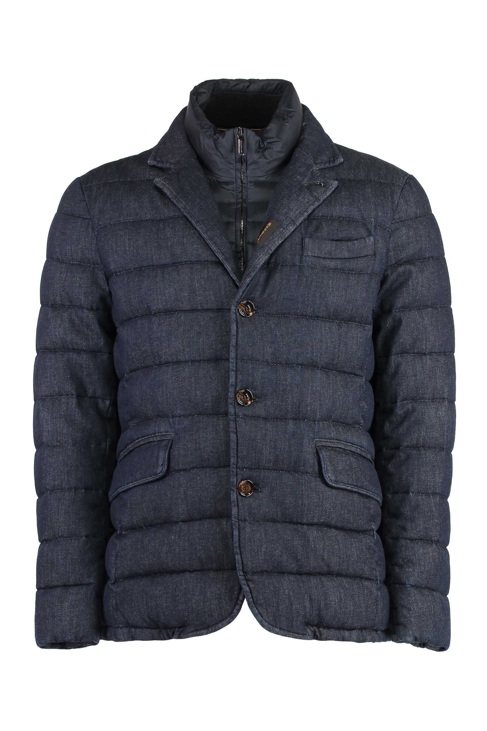 Moorer Quilted Velvet Clothes In Black