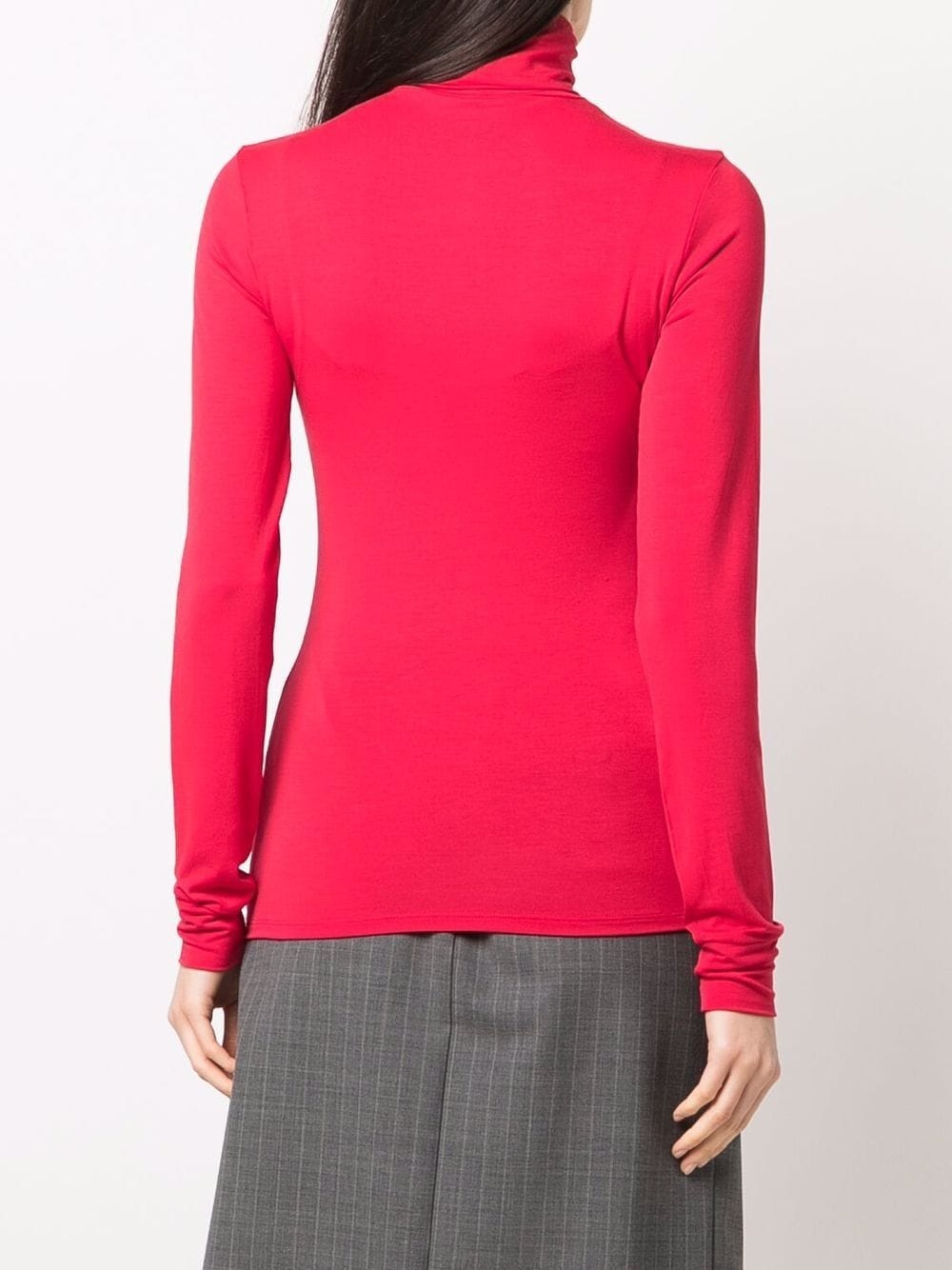 RAF SIMONS RAF SIMONS HIGH NECK LONG-SLEEVE TOP
