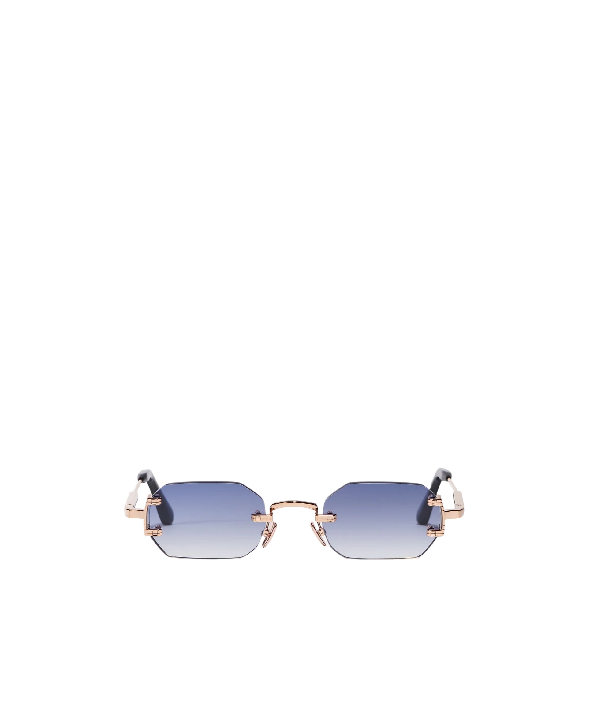 John Dalia Frameless Sunglasses In Gray