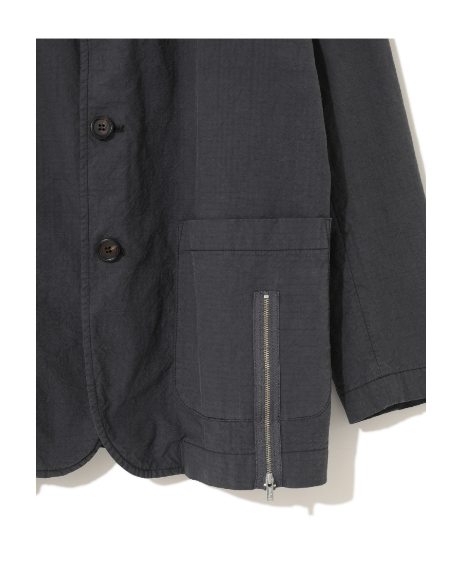 Undercover Dark Grey Cotton Blazer In Black