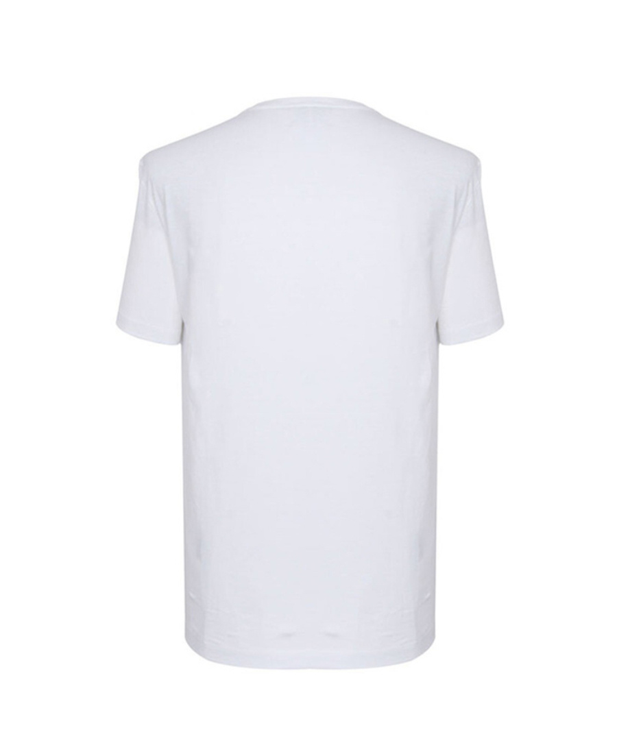 Versace Crystal Fading Medusa T-shirt In White