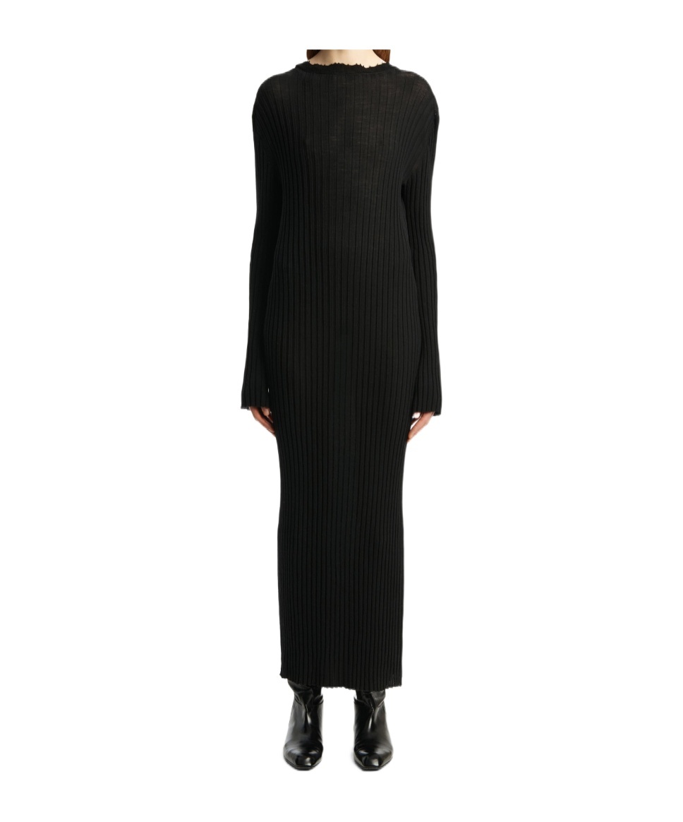 Khaite Sigrid Dress In Black