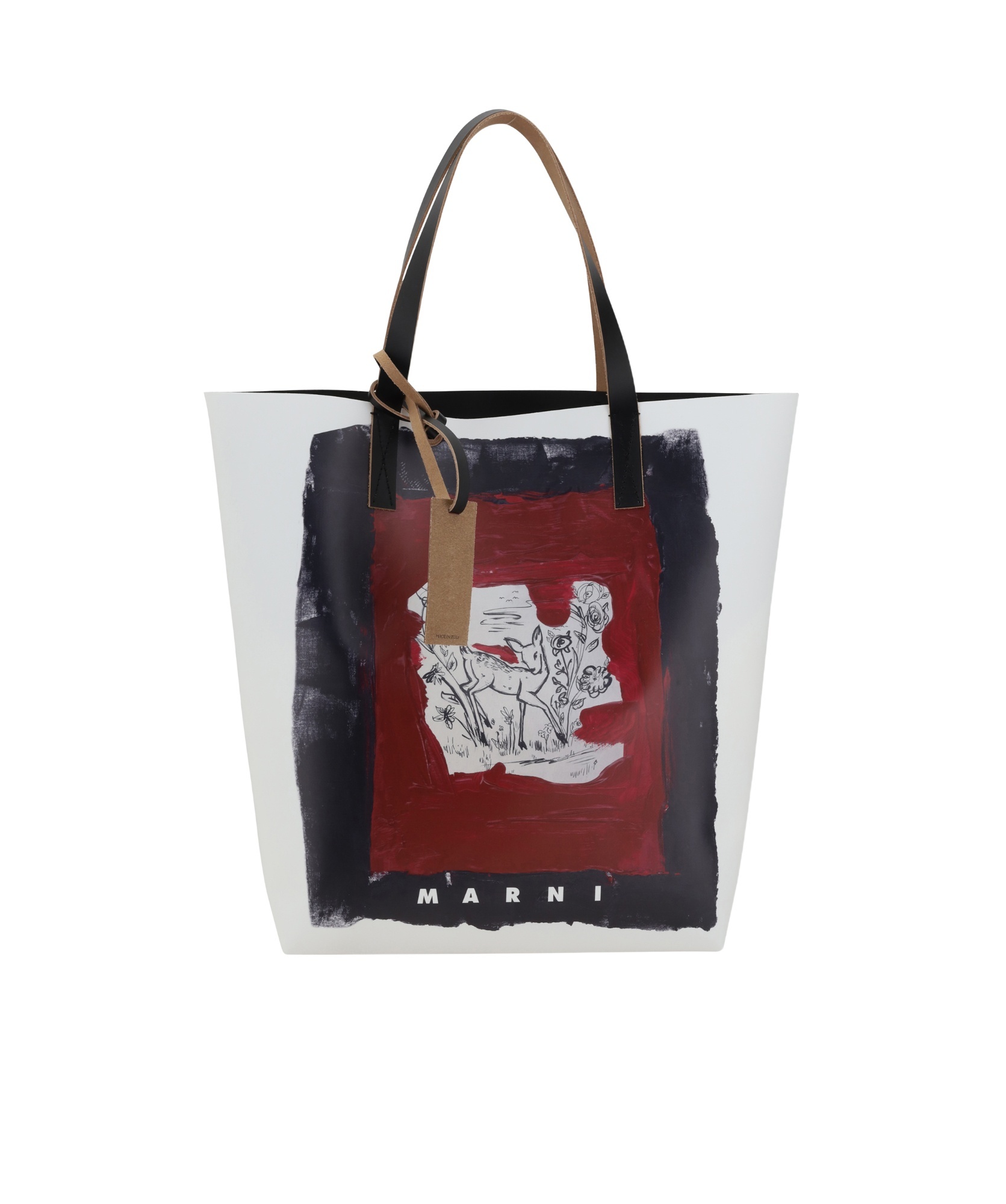 Marni Men Tribeca Tote Bag In Black