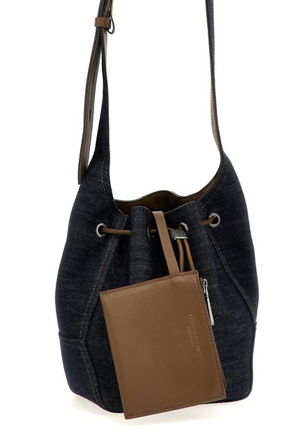 BRUNELLO CUCINELLI SMALL BC DUO BUCKET BAG