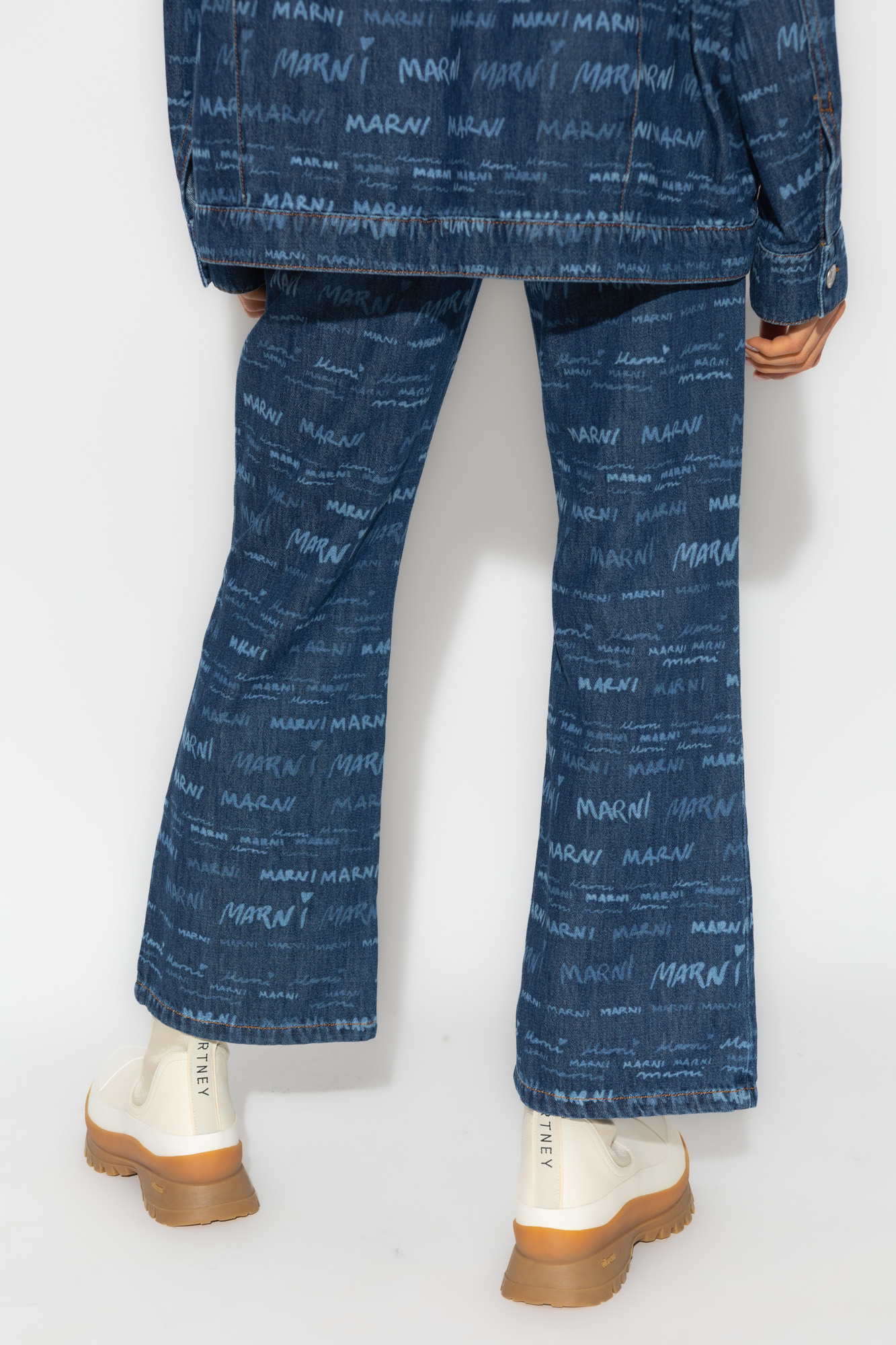 Marni Mega -print Straight-leg Jeans