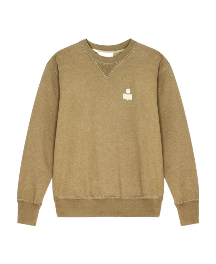 Isabel Marant Long-sleeved Sweater In Green
