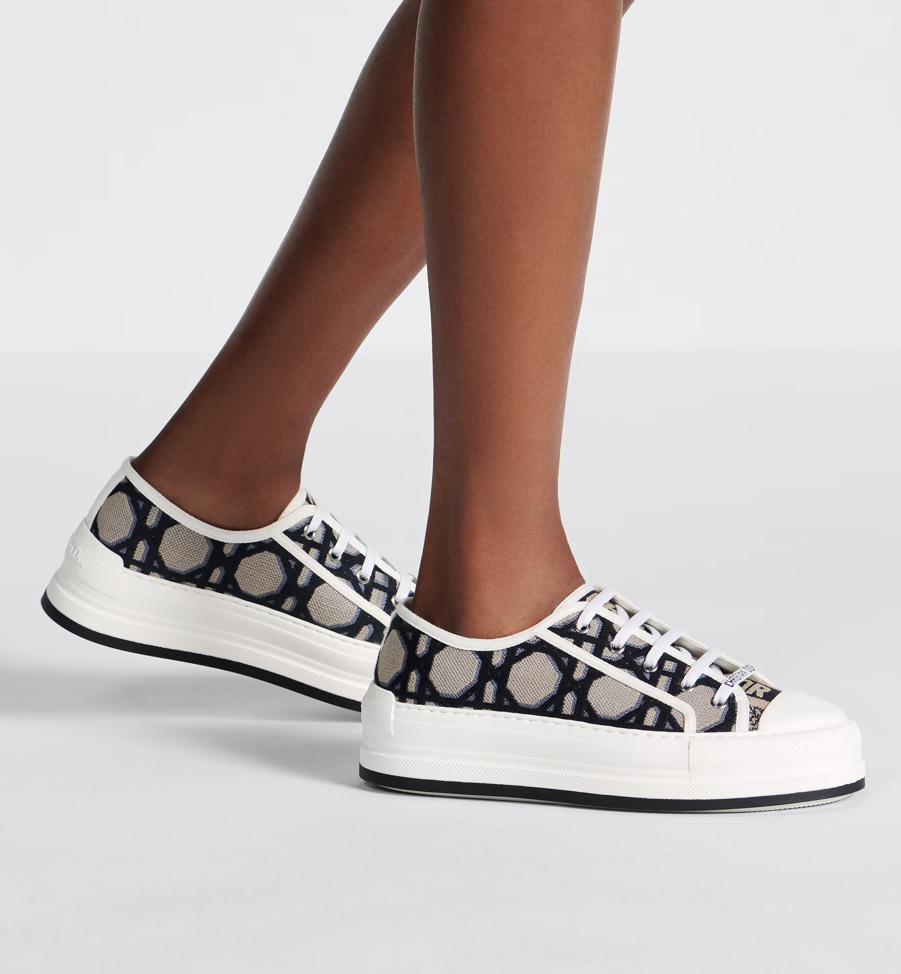Dior Walk'n' Platform Sneaker In White