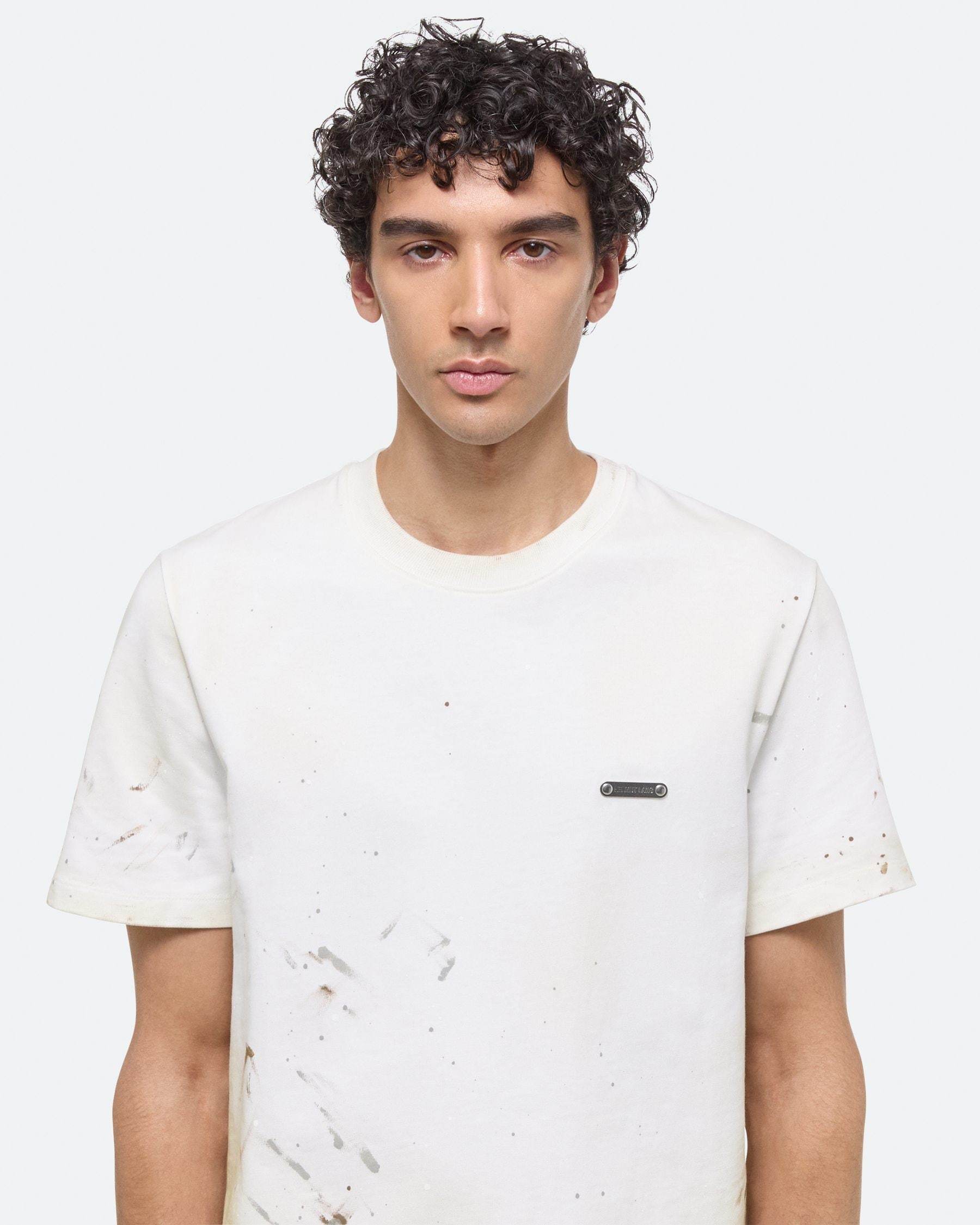 Helmut Lang Item O-neck Short-sleeved T-shirt In White