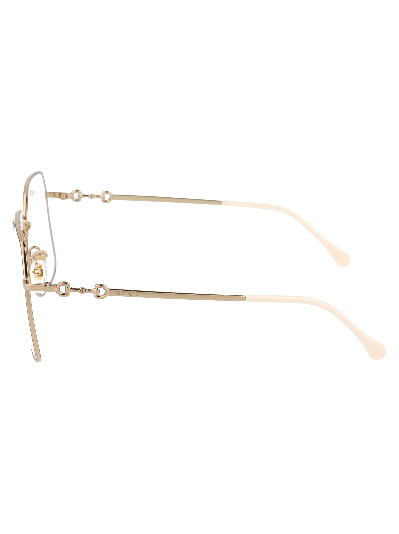 Gucci Square-frame Oversized Glasses In White