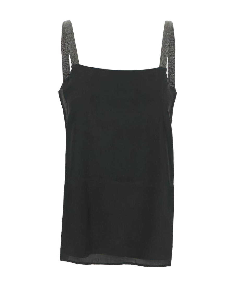 FABIANA FILIPPI FABIANA FILIPPI SQUARE-NECK SLEEVELESS TOP