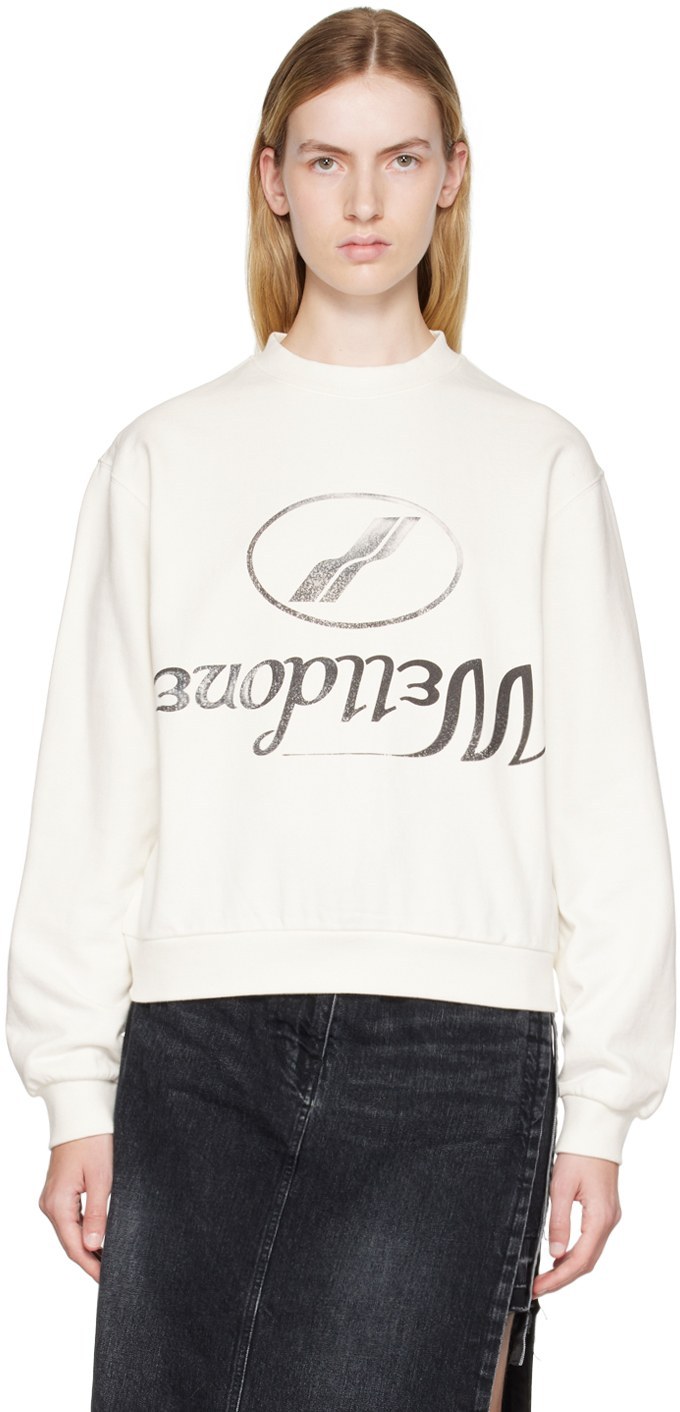 WE11 DONE LOGO HOODIE